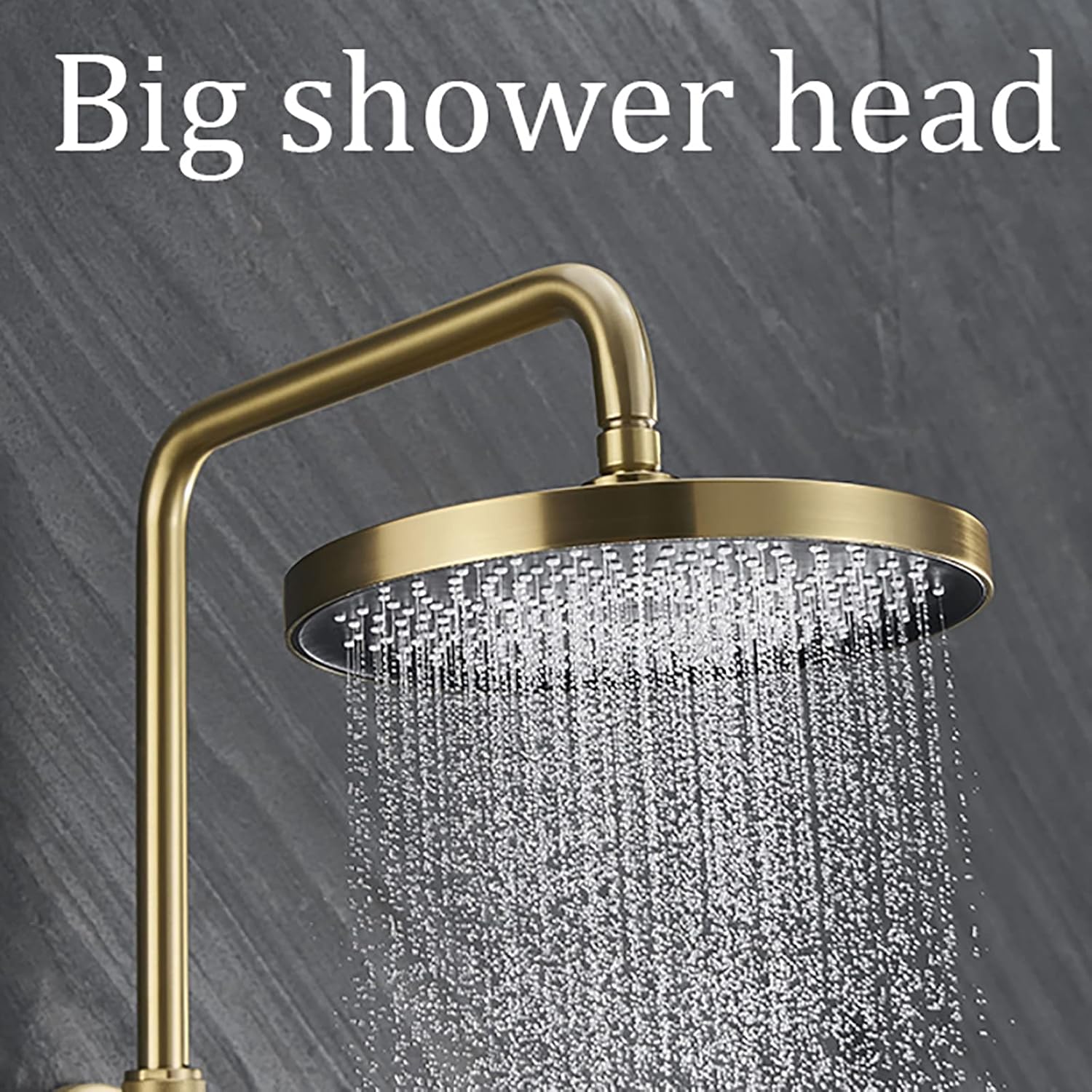 Rain Shower System with 10 Inch Head and 3 Modes