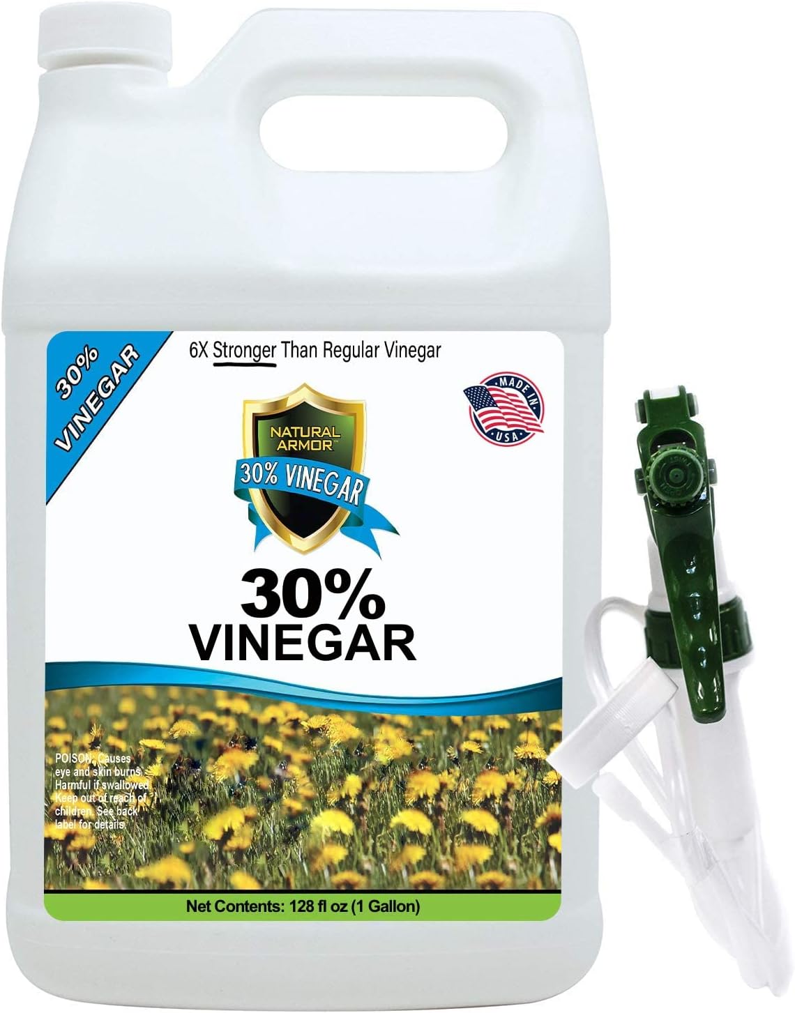 Natural Armor 30 Vinegar Industrial Strength Concentrate 128 Oz