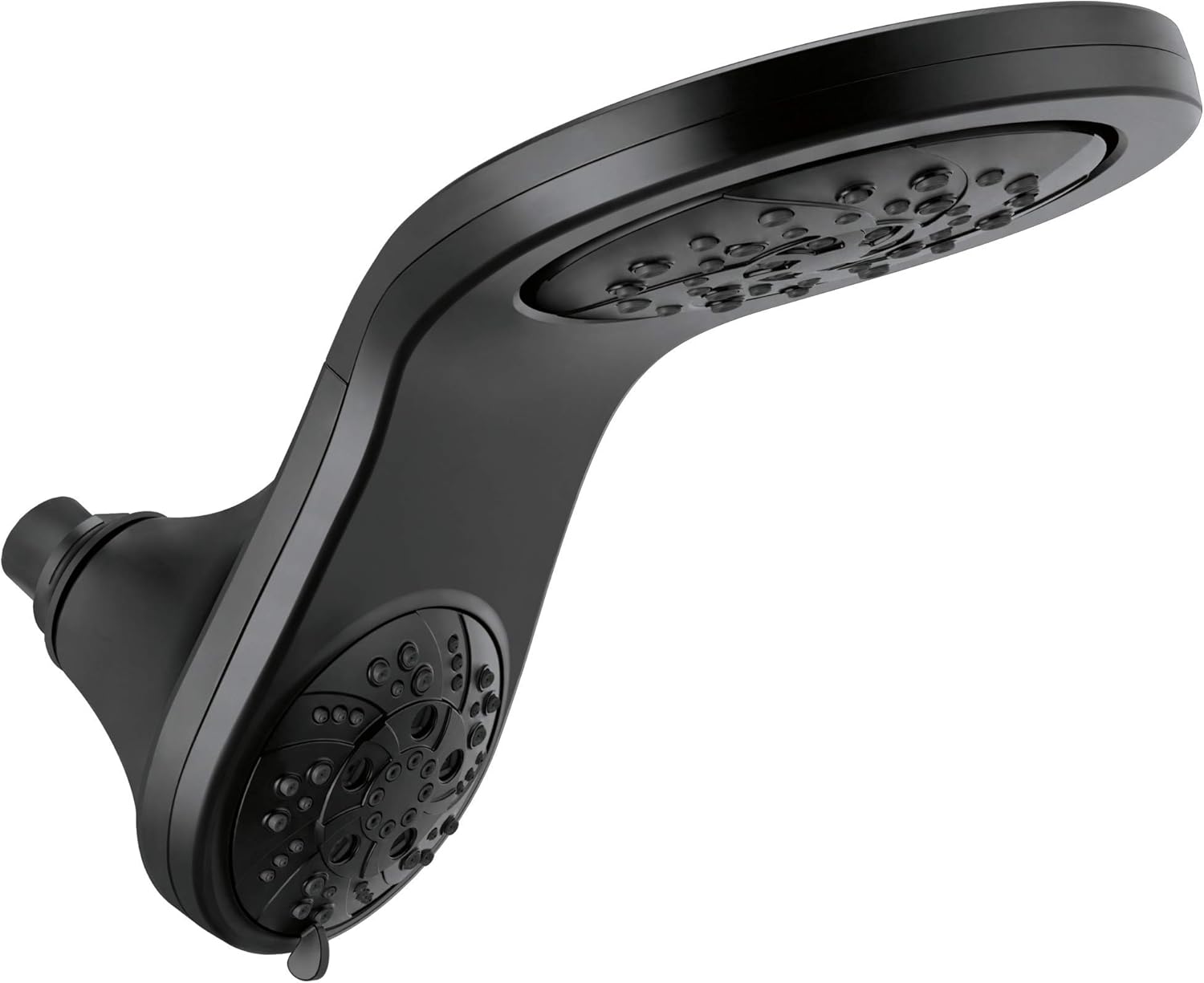 Delta HydroRain H2Okinetic 5-Setting Shower Head Combo Matte Black