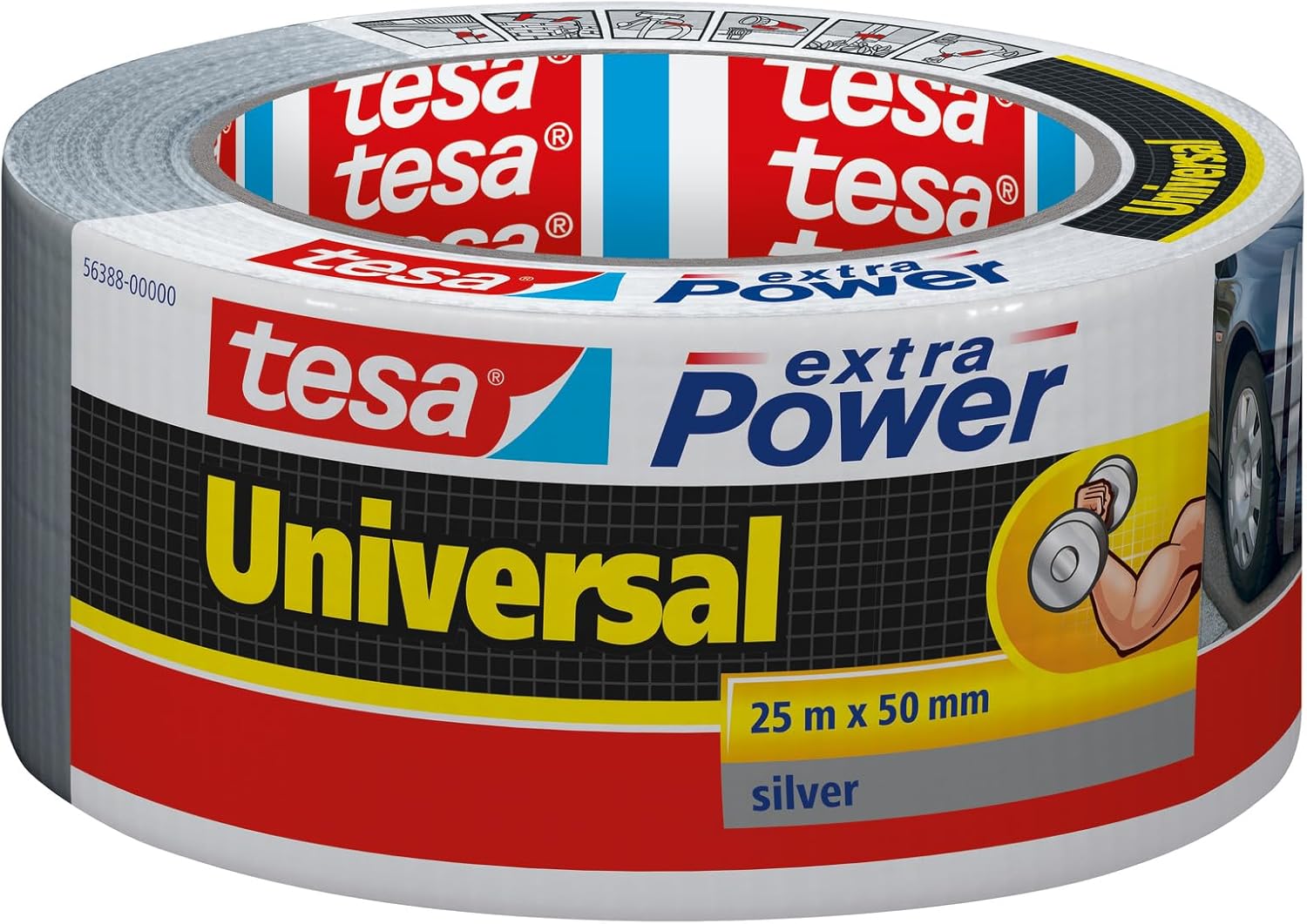 tesa Extra Power Duct Tape 25m x 50mm 1