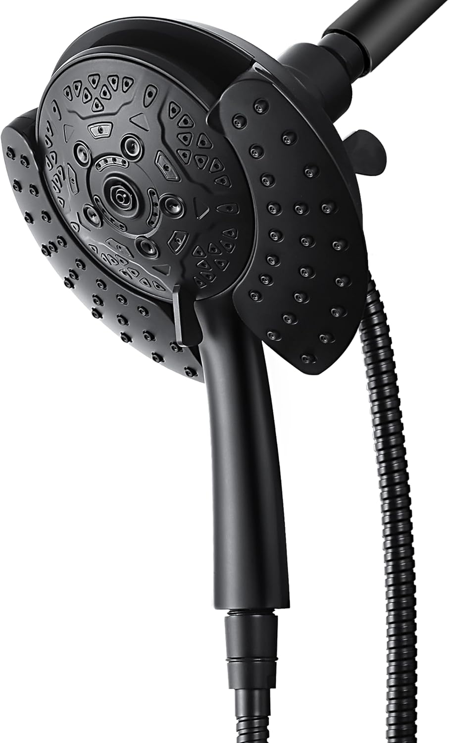 INAVAMZ 2-IN-1 Shower Head Combo with 60 Hose and 10 Settings