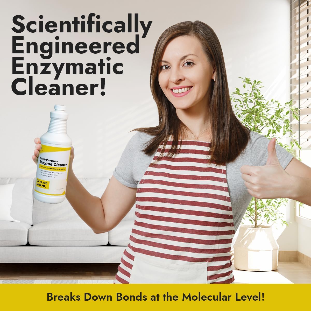 NORTHWEST ENTERPRISES Multi-Purpose Enzyme Cleaner - 32 Ounces