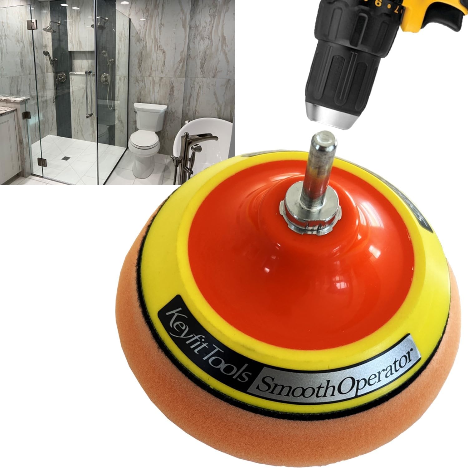 Keyfit Tools SmoothOperator PROFESSIONAL Bathroom Cleaner Polisher 1