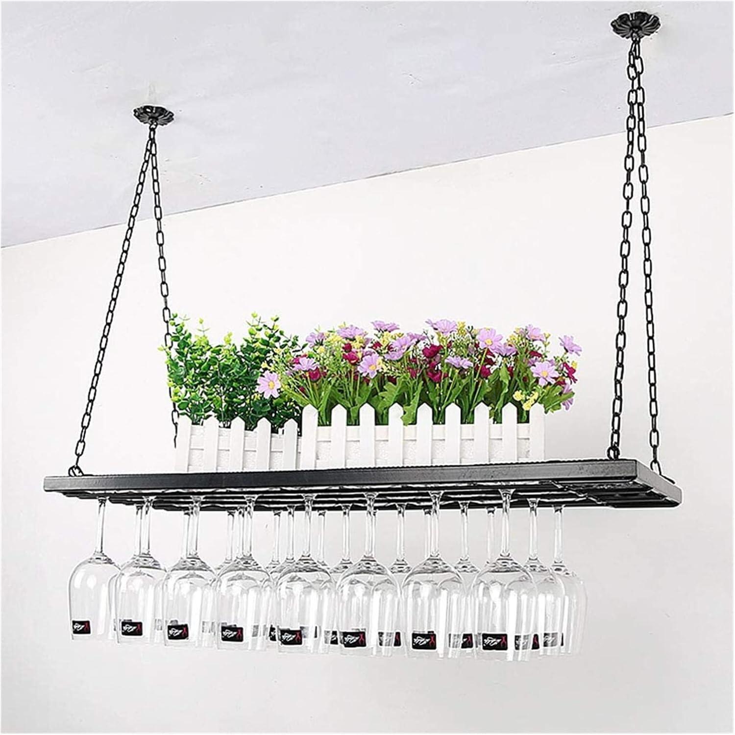 ALDEPO 24 Adjustable Wine Rack Wall Mount Holder