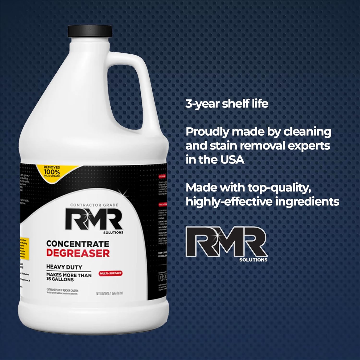 RMR Degreaser Cleaner Concentrate - 1 Gallon for 16 Gallons