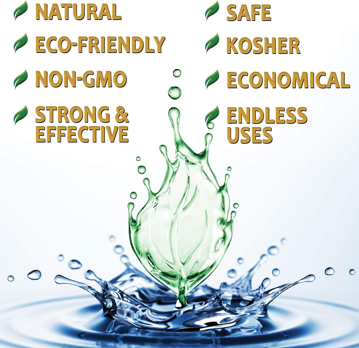 OrganicMatters Vinegar 30 Industrial Cleaner Concentrate 128 oz