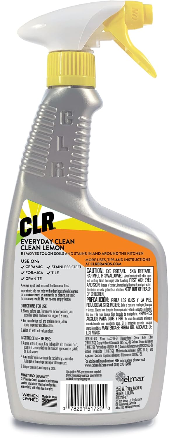CLR Everyday Clean Multi Purpose Cleaner 22 Ounce Pack of 2