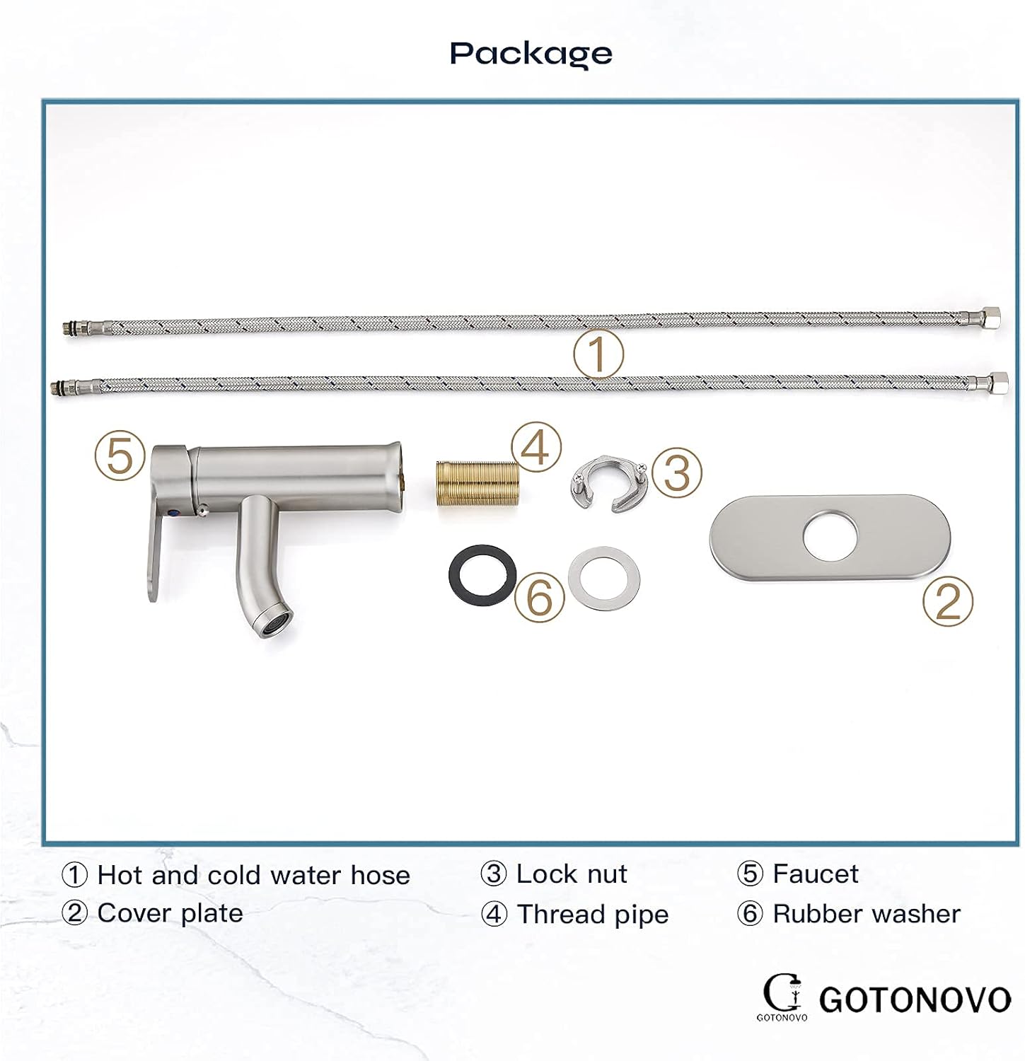 Gotonovo 12 Square Ceiling Mount Shower Faucet with 2-in-1 Handheld