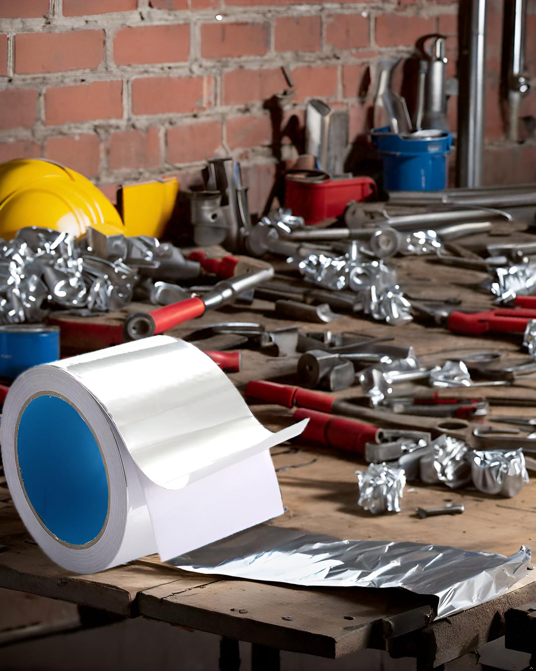 Premium 3 inch x 65 Feet Aluminum Foil Tape for HVAC Repairs