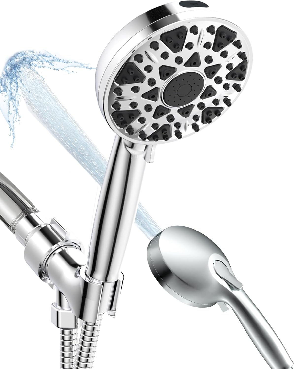 Diiwet Handheld Showerhead 7 Settings High Pressure
