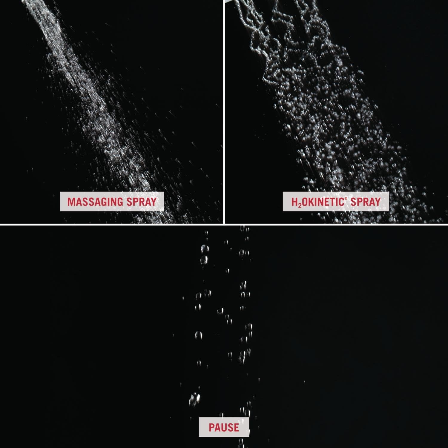 Delta Faucet 55799-BL Hand Shower with 3 Settings