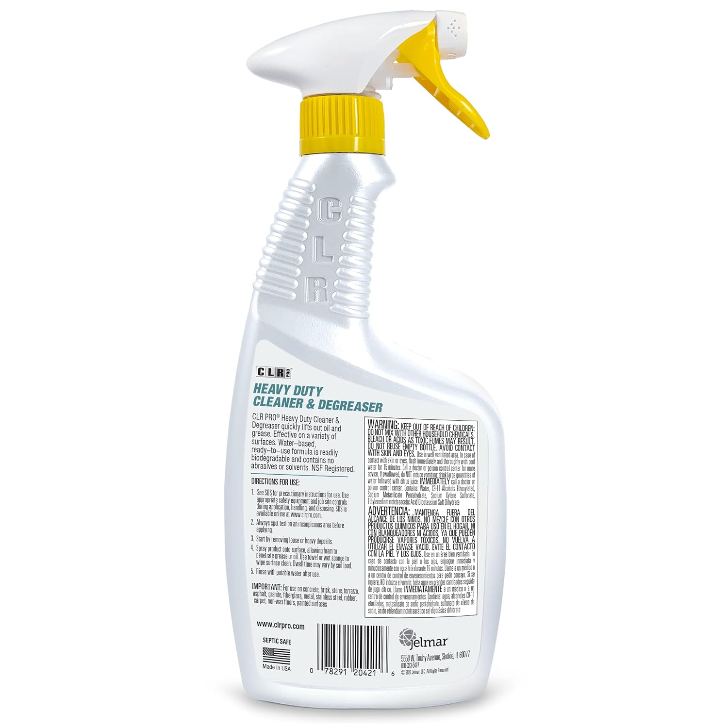 CLR PRO Heavy Duty Cleaner and Degreaser - 32 Ounce Pack of 2