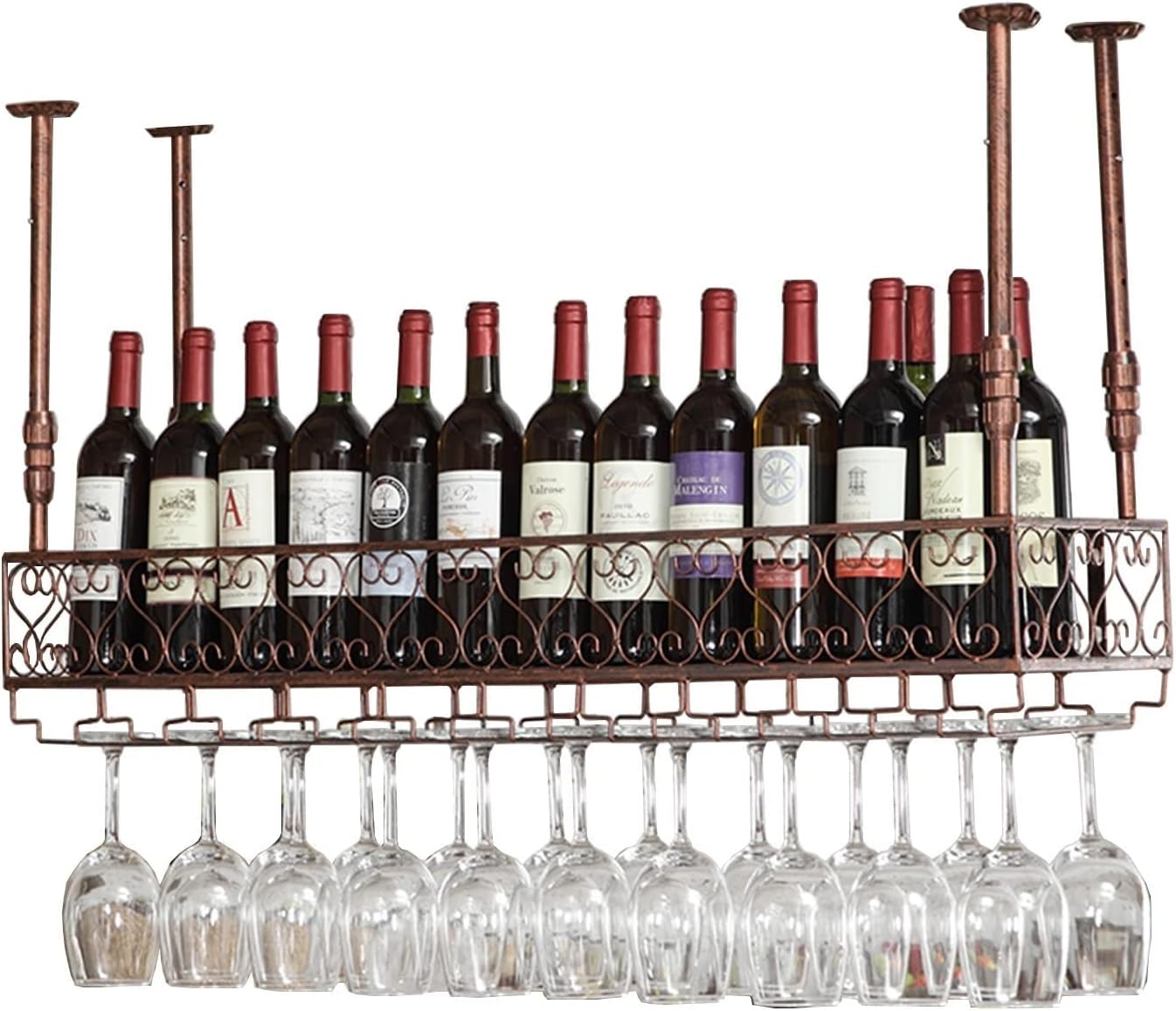 Pimex Vintage Wall Mounted Wine Rack