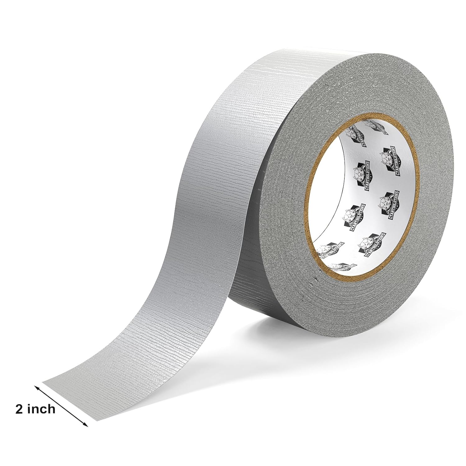 CyantSolutions Gray Duct Tape 2in x 50yd Heavy-Duty
