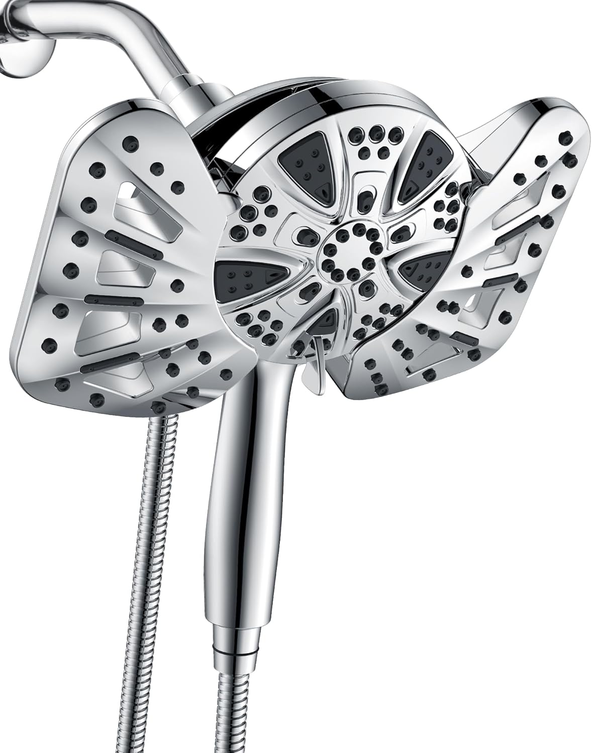 GRICH 2-in-1 Dual Shower Head with Handheld