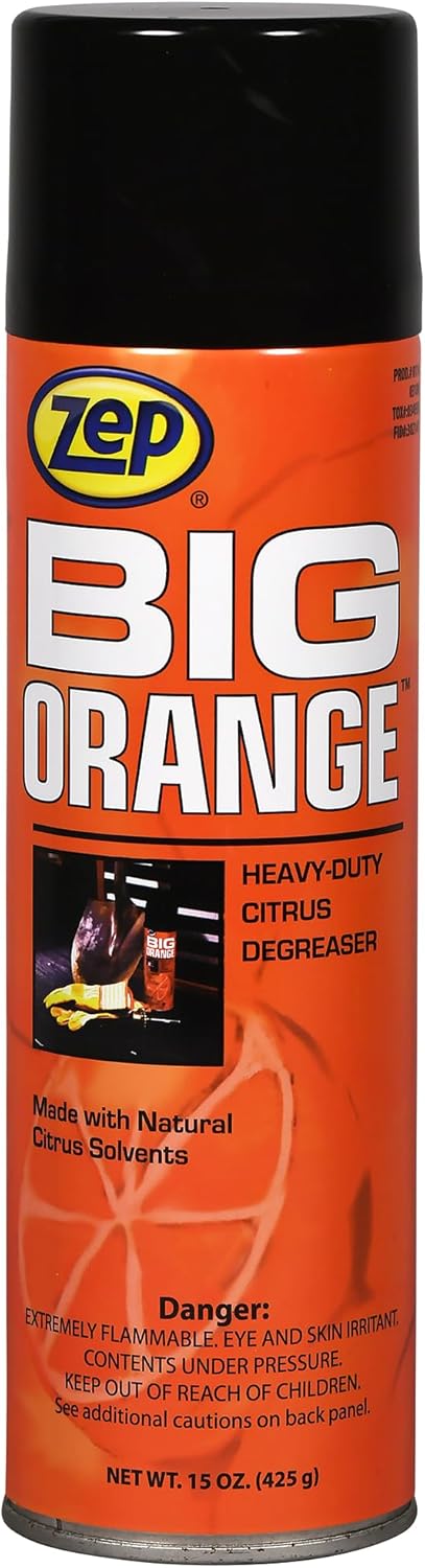 Zep Big Orange Heavy-Duty Citrus Degreaser - 15 oz Case Of 12 1