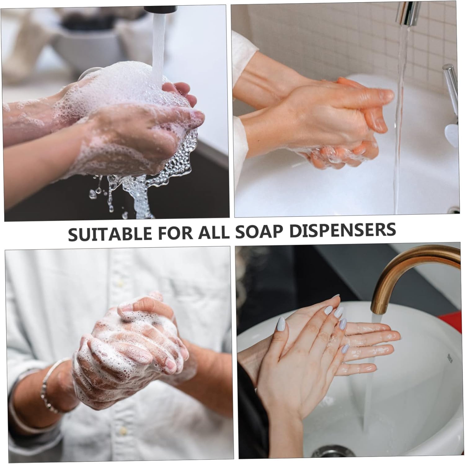ABOOFAN Foaming Soap Drip Tray Holder for Bathroom Kitchen