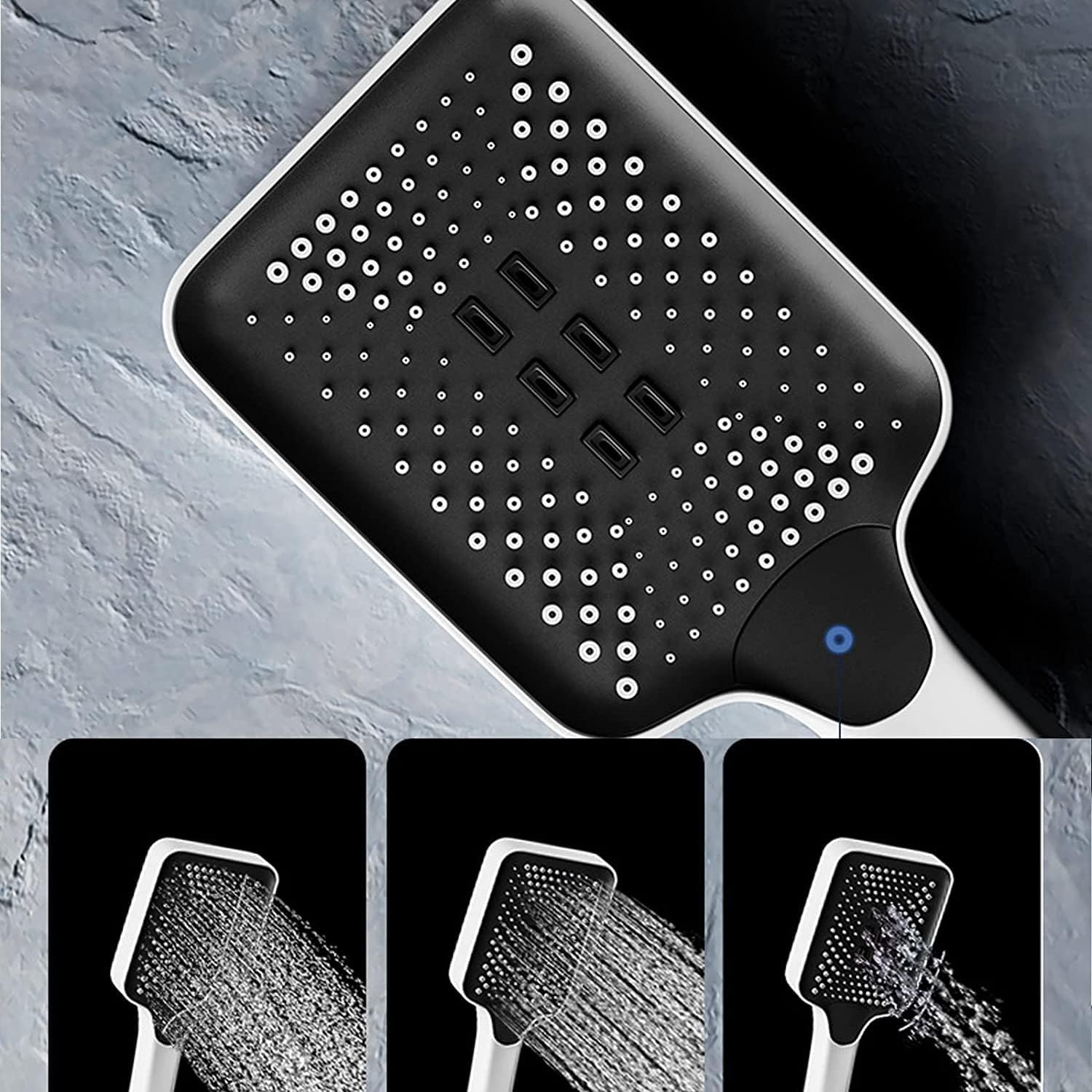 Thermostatic Shower Faucet Set with Temperature Display