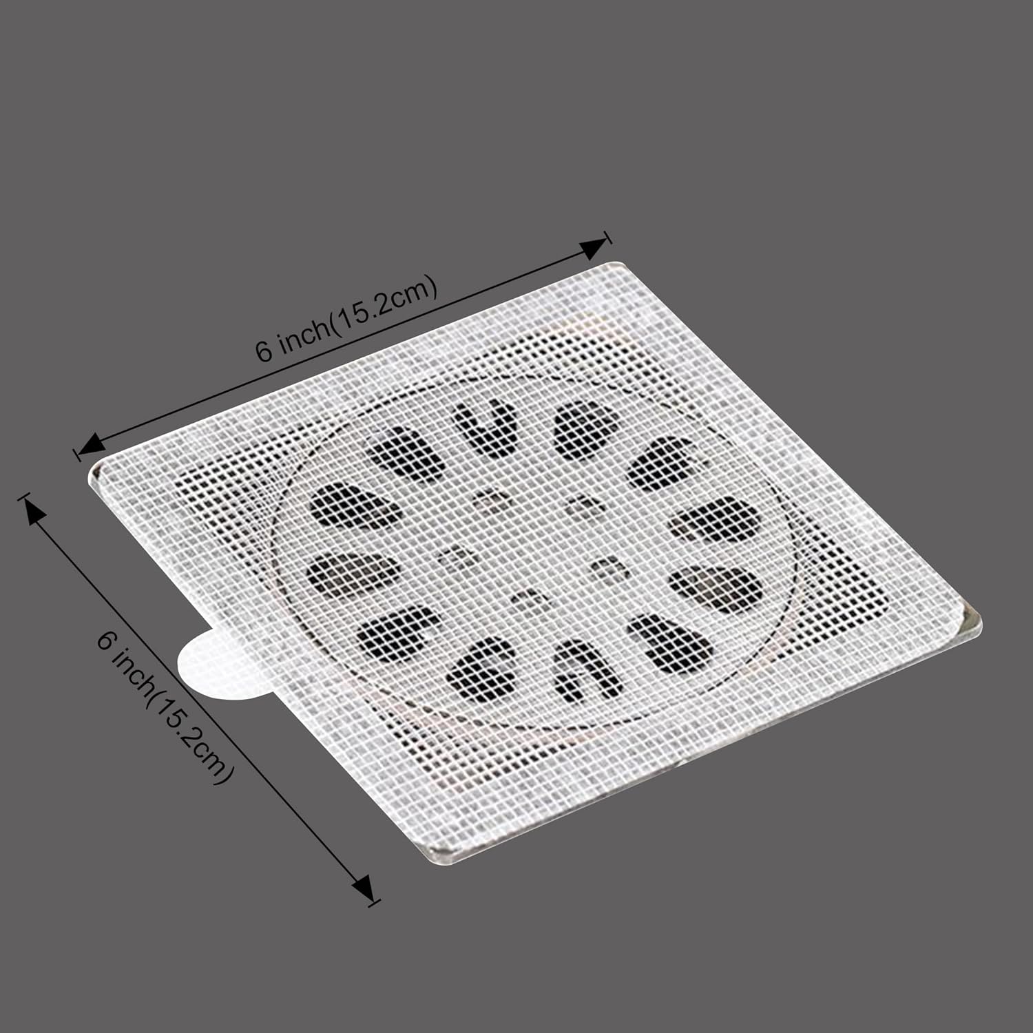PRIMSOPH 6 Inch 30pcs Drain Hair Catcher Stickers
