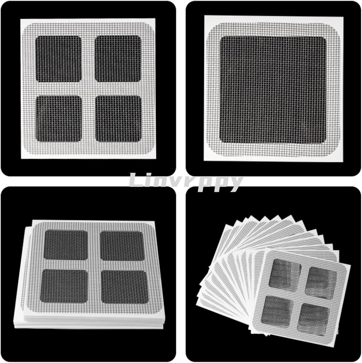 Pack of 20 4x4 Disposable Drain Covers Hair Catcher 1
