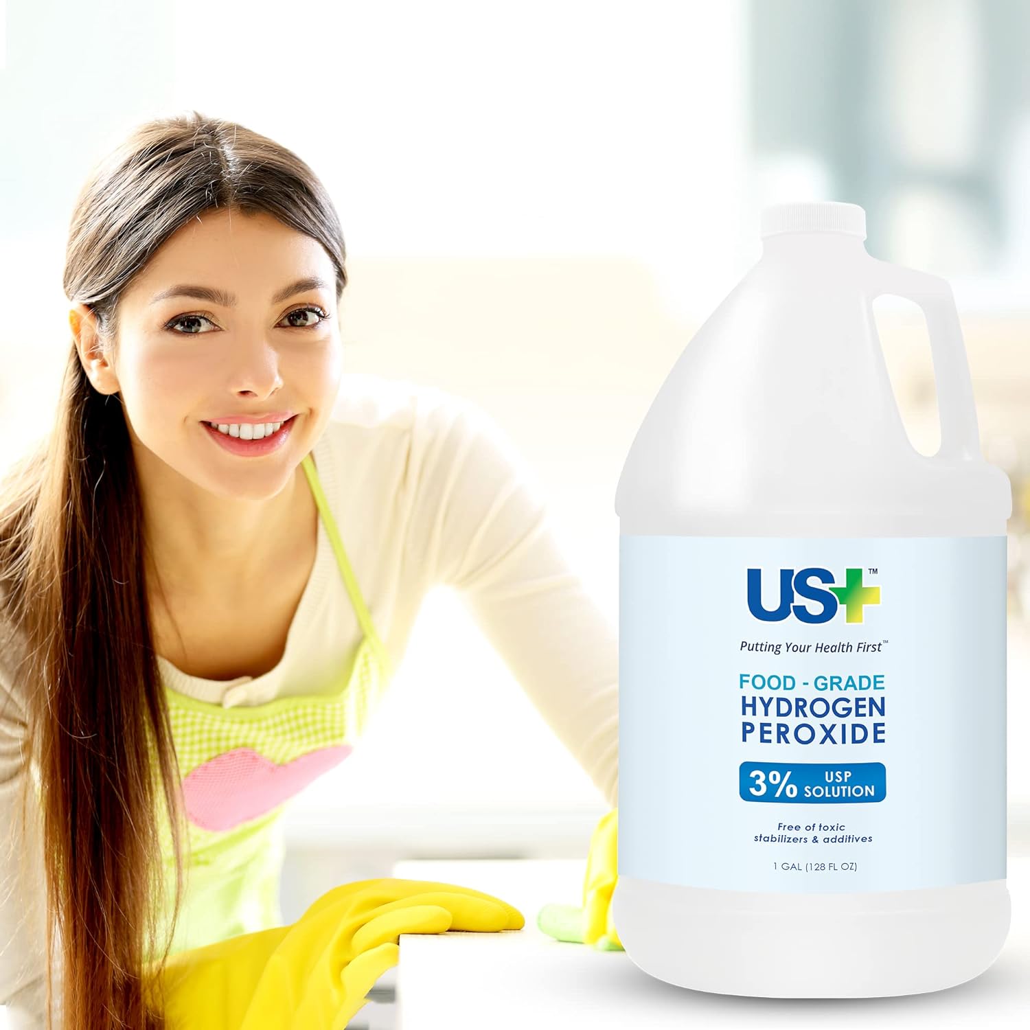 Food Grade 3 Hydrogen Peroxide Cleaner 1 Gallon