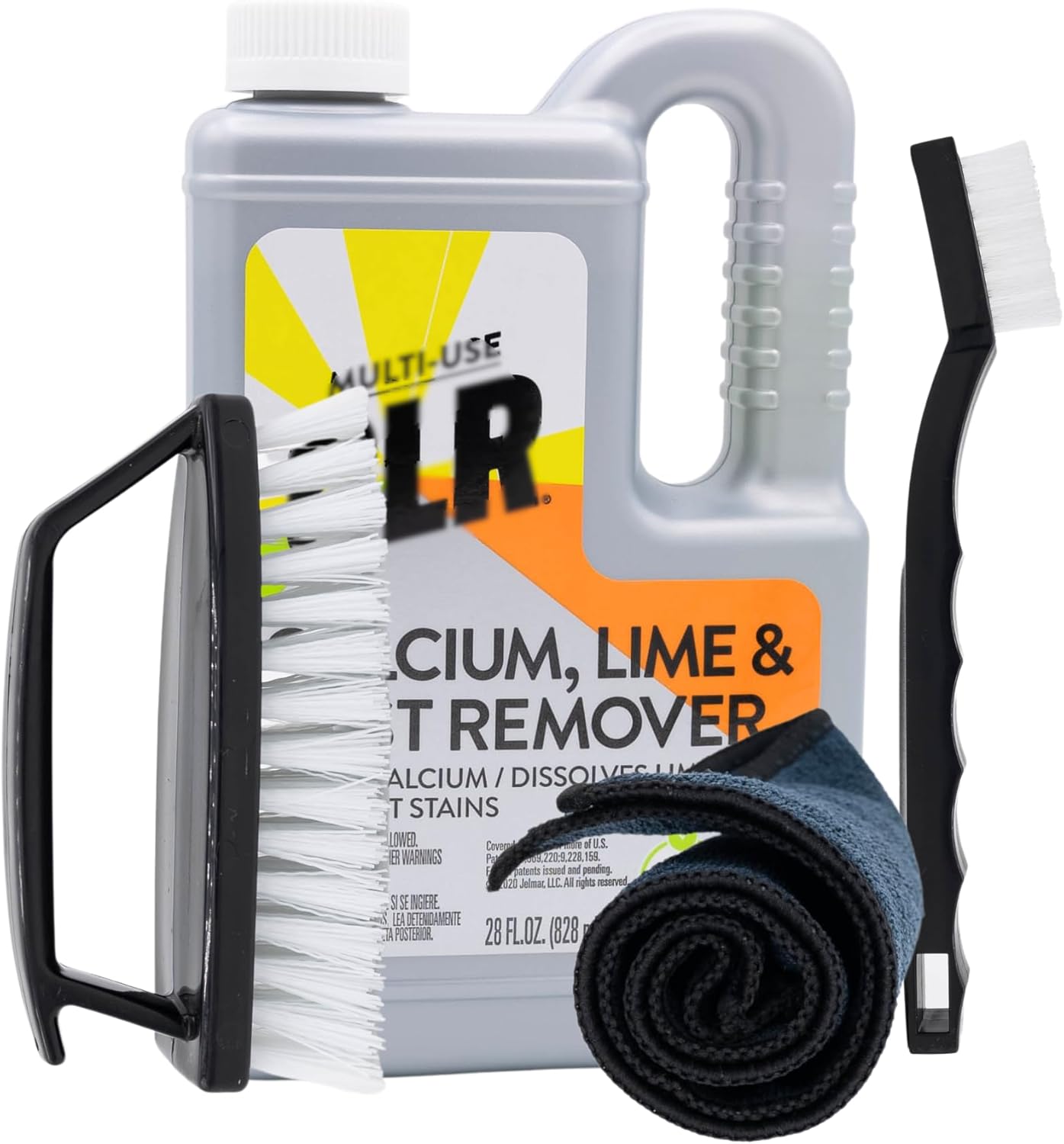 Calcium Lime Rust Remover Kit with Brush and Towel 1