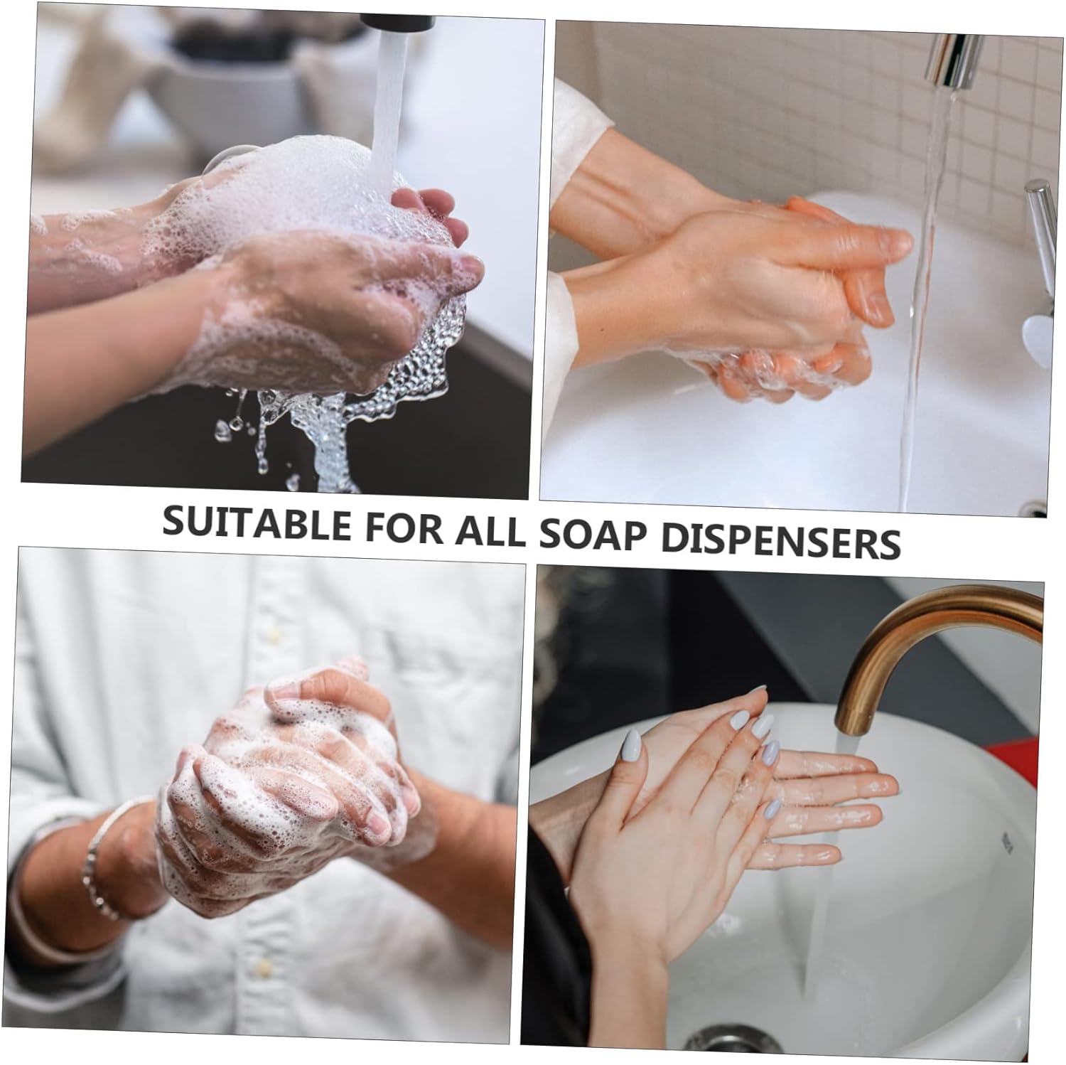 ABOOFAN Plastic Soap Dispenser Tray Drip Catcher