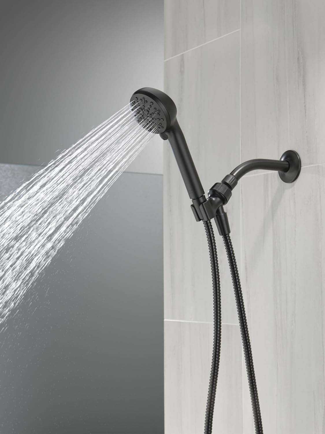 Delta 4-Spray Handheld Shower Head Matte Black