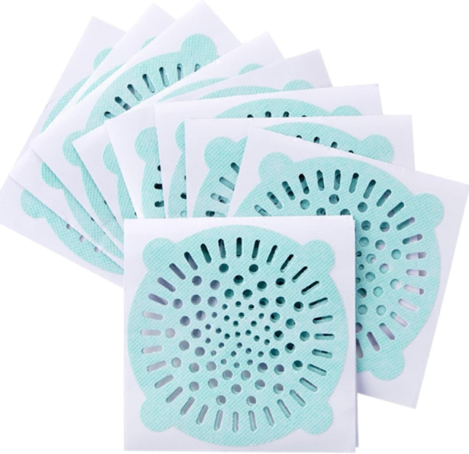 40PCS 4 Inch Disposable Drain Hair Catcher Stickers