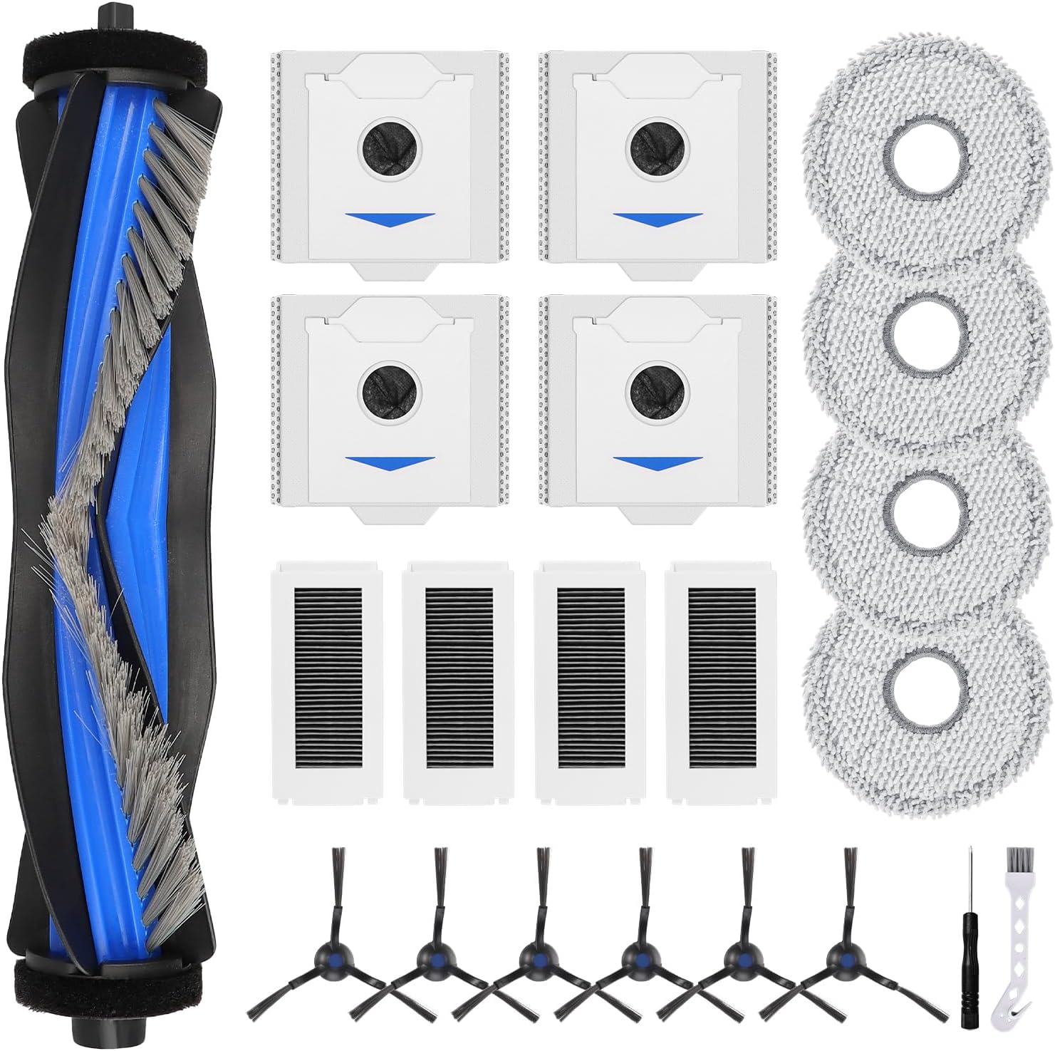 Attemart Replacement Parts Kit for Ecovacs Deebot N30 Pro Omni