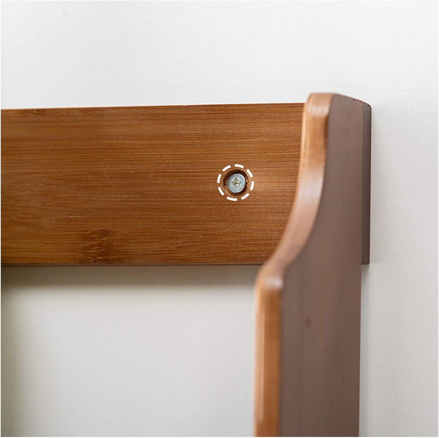 Pimex Wall-Mounted Wine Rack with Glass Holder