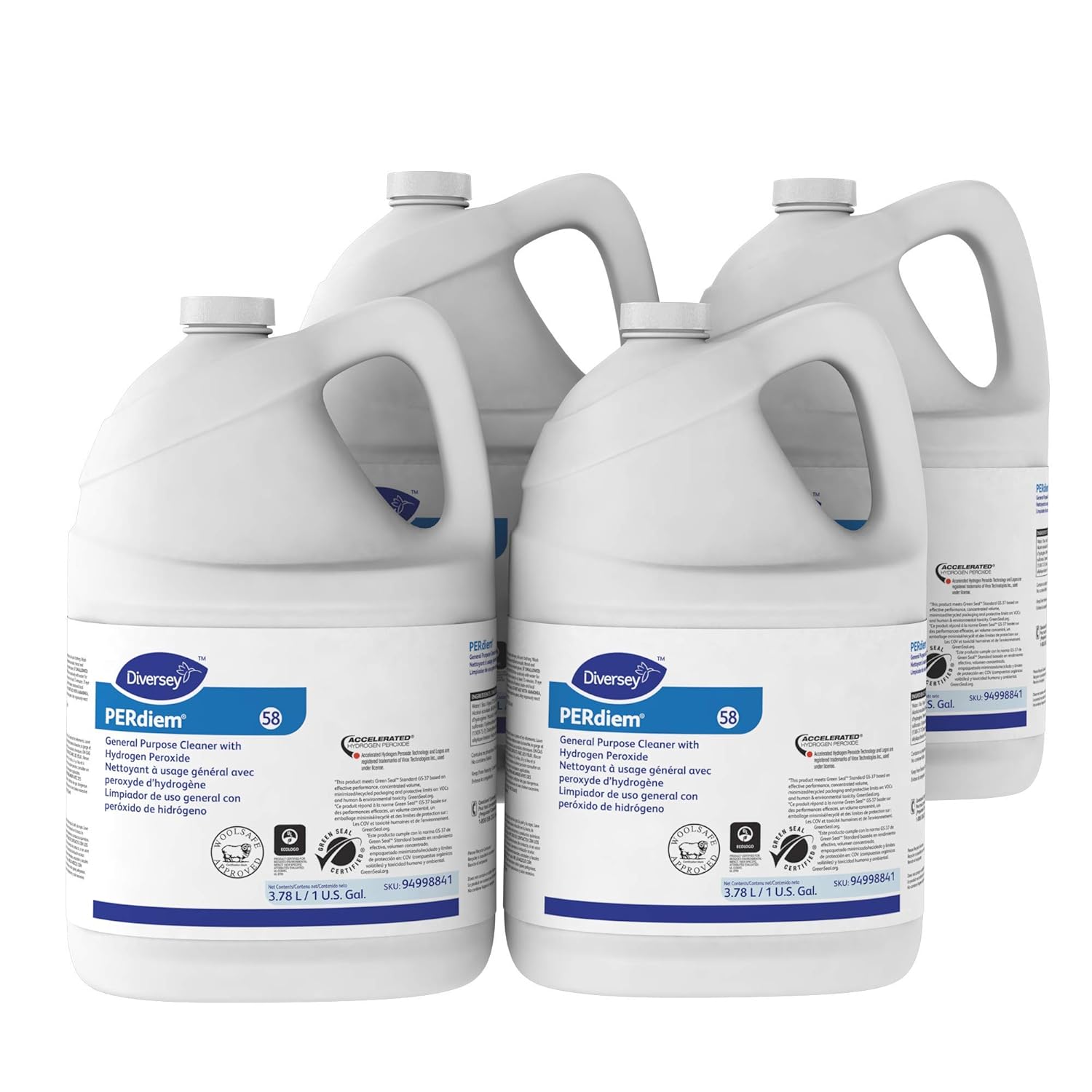 Diversey 94998841 AHP General Purpose Cleaner 1-Gallon Pack of 4 1