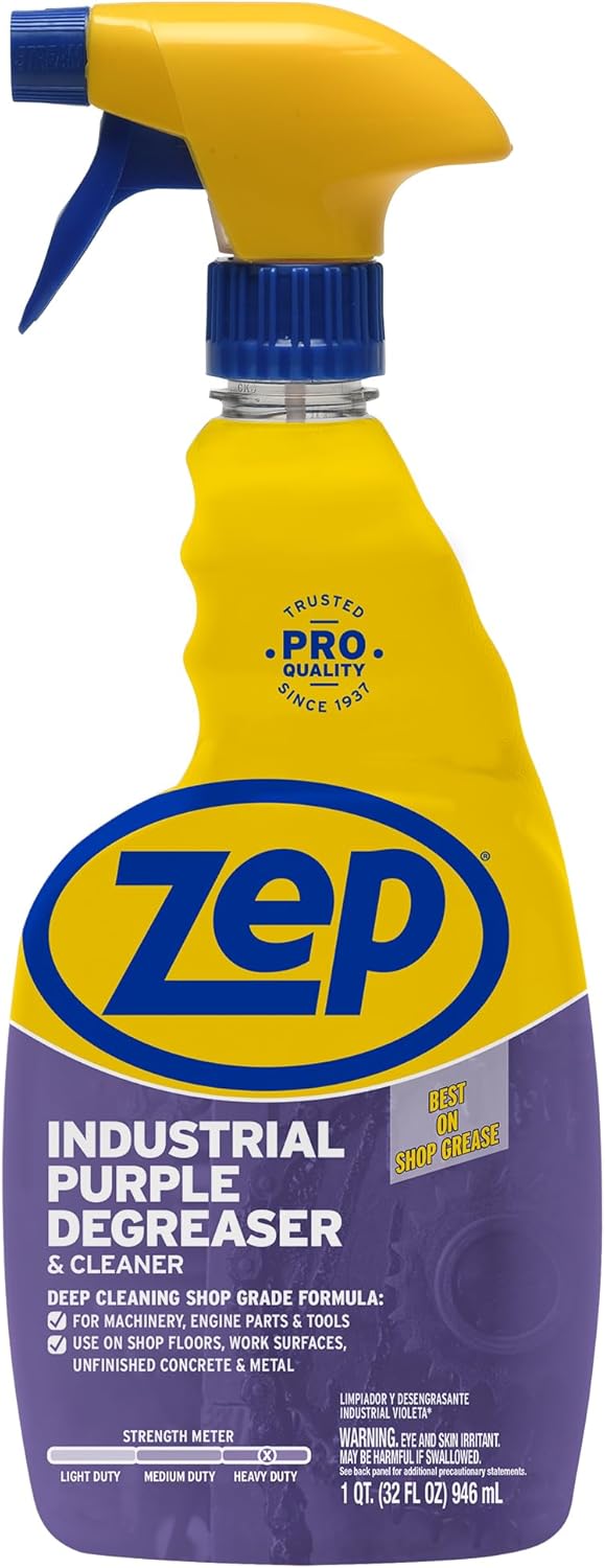 Zep Industrial Purple Cleaner Degreaser 32 oz Case of 12