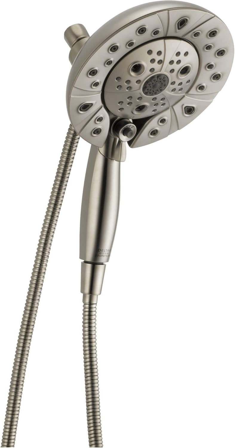 Delta In2ition 2-in-1 Dual Shower Head with Handheld and Hose
