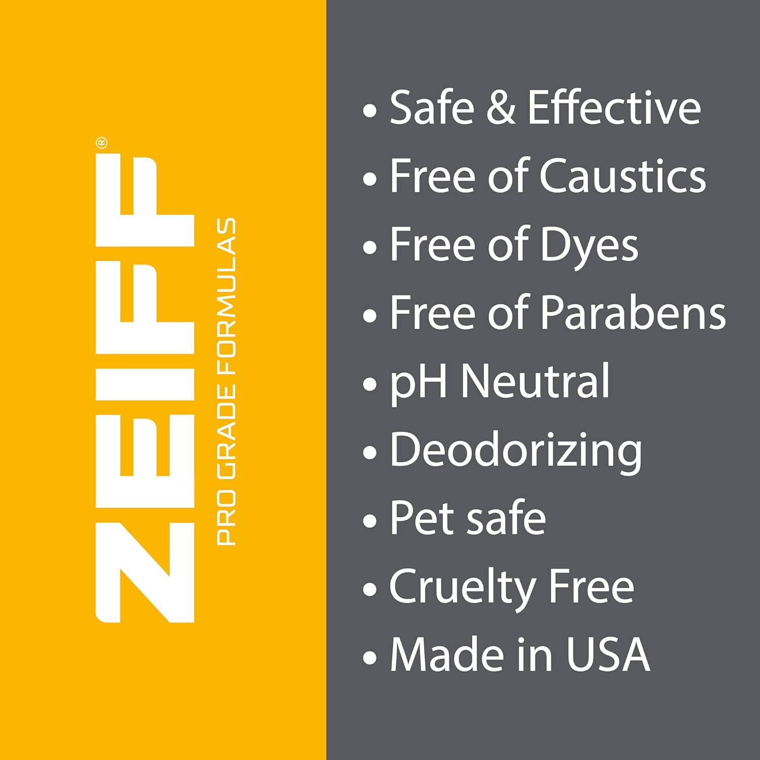 Zeiff Pro-Grade Enzyme Cleaner 32 Ounce