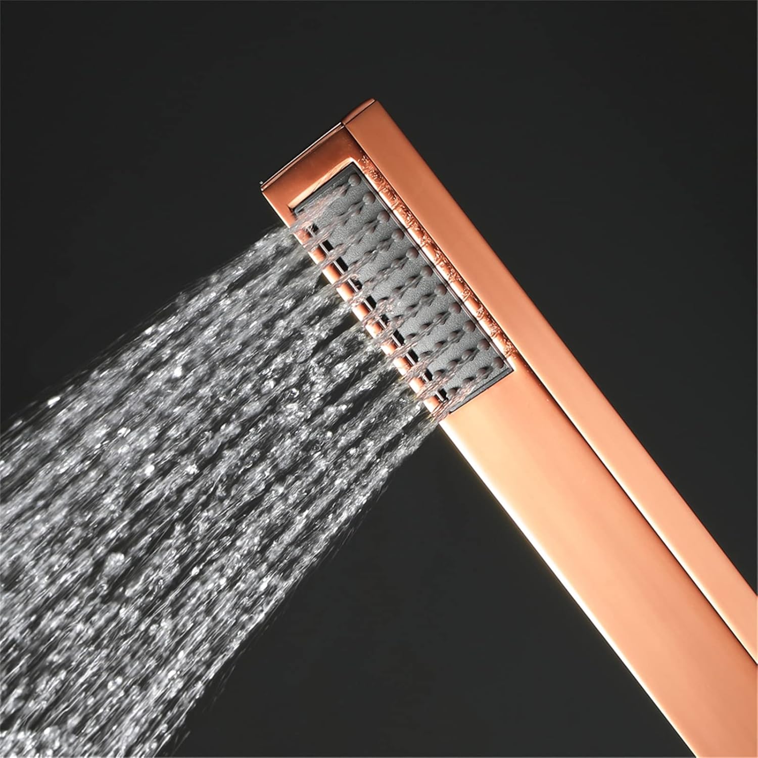 uhyOHF 10-Inch Rain Shower System with Handheld and Bubble Oxygen Modes
