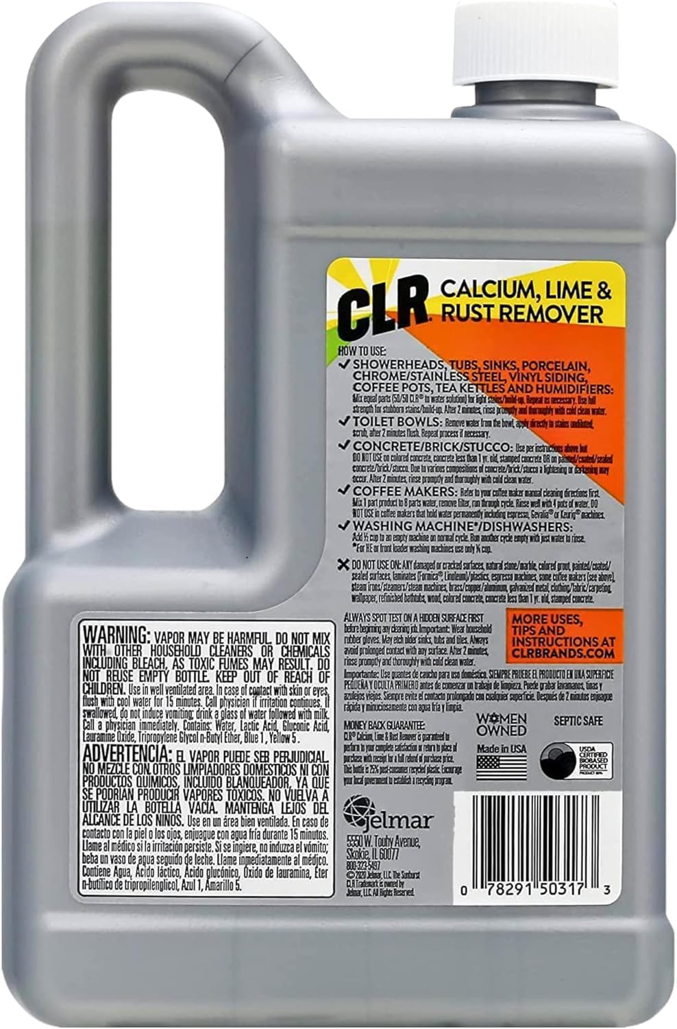 Calcium Lime Rust Remover Kit with Brush and Towel 1