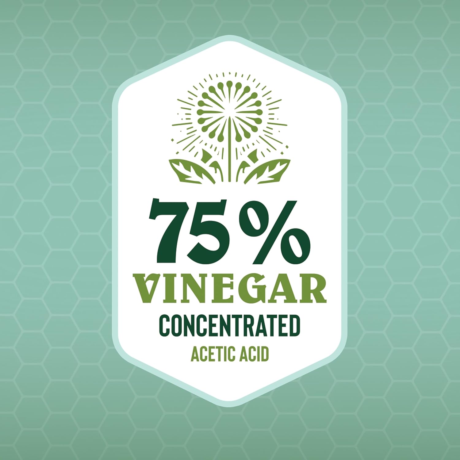 75 Vinegar 1 Gallon Concentrated All-Natural Cleaner
