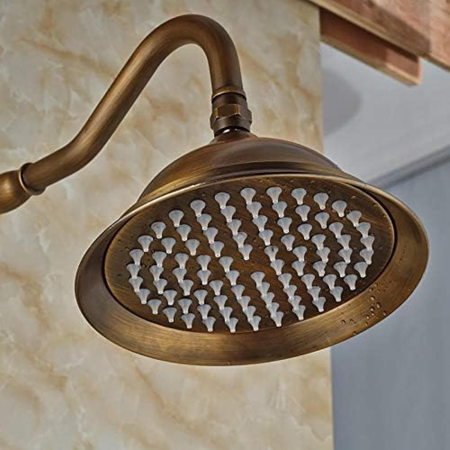 TECKI 8 Rainfall Shower Head Set with Handheld
