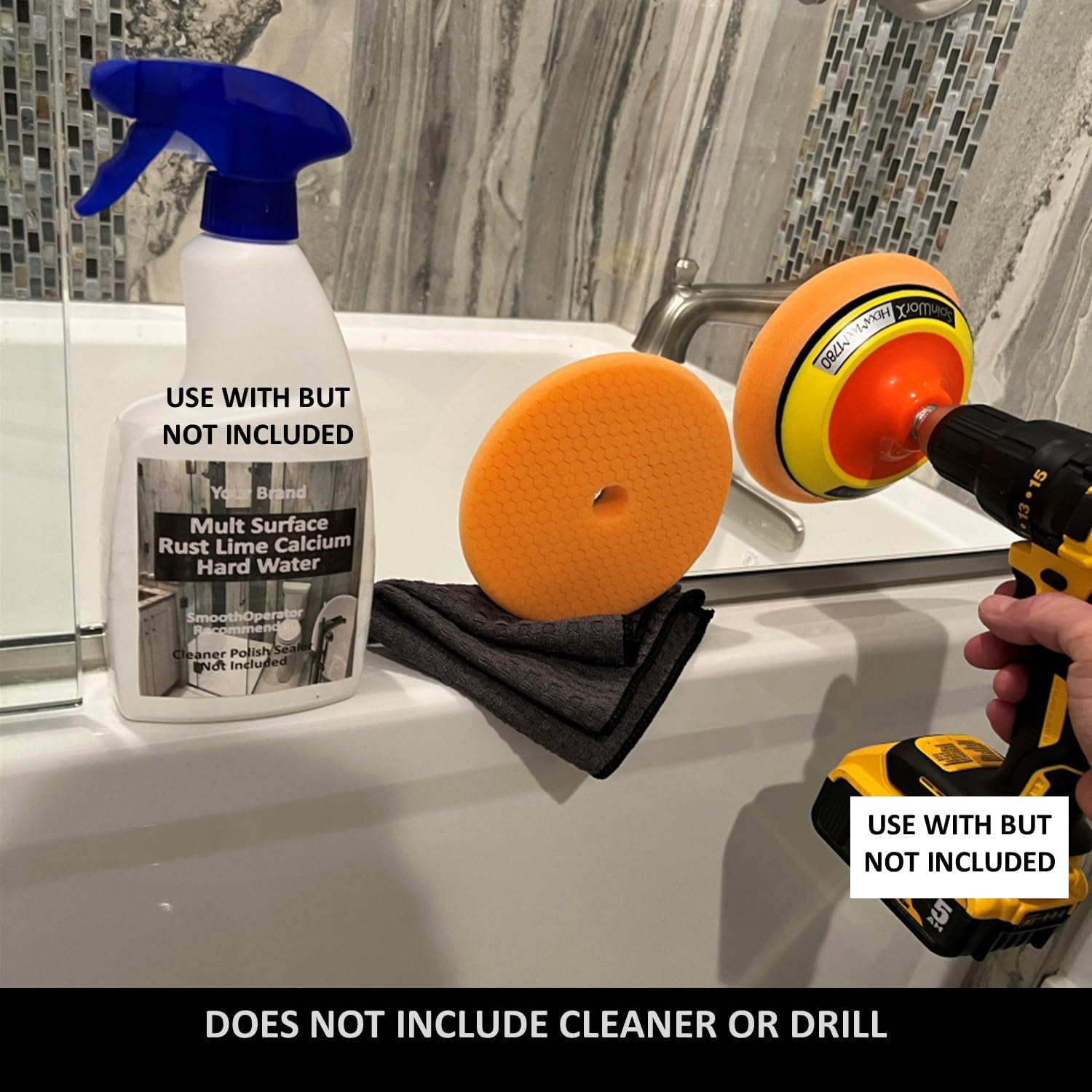 Keyfit Tools SmoothOperator PROFESSIONAL Bathroom Cleaner Polisher 1