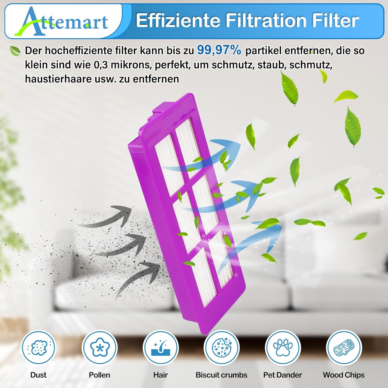 Attemart J15 Pro Ultra Replacement Parts 20 Pack