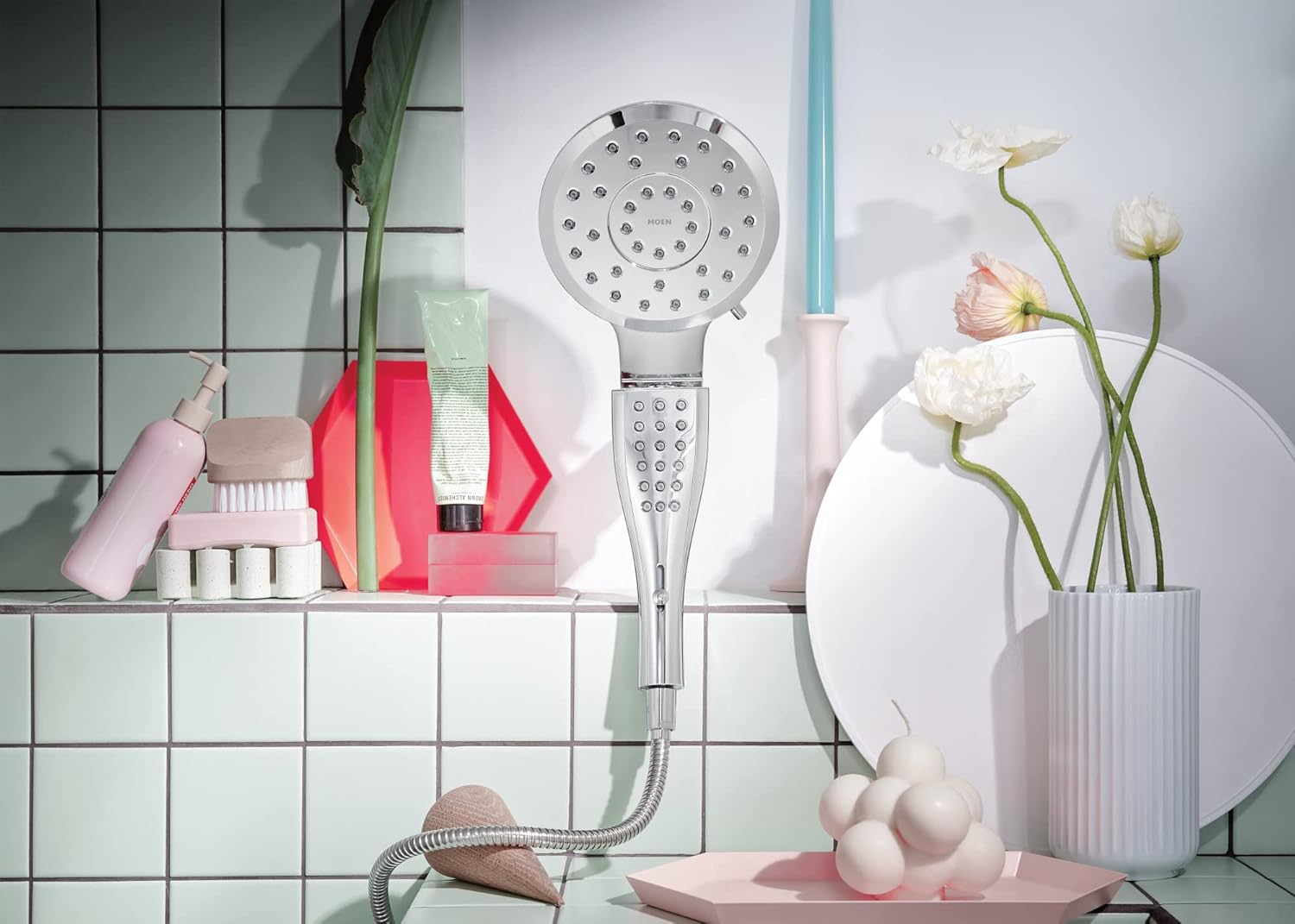 Moen Verso Chrome Rain And Handheld Showerhead Combo