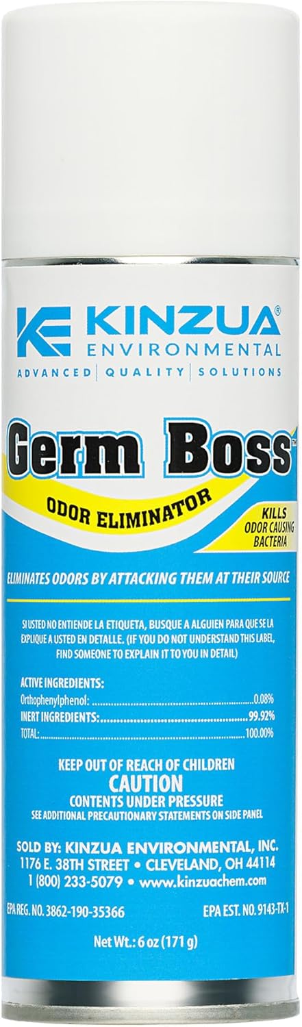 Kinzua Environmental Germ Boss Odor Eliminator Fogger 6 oz