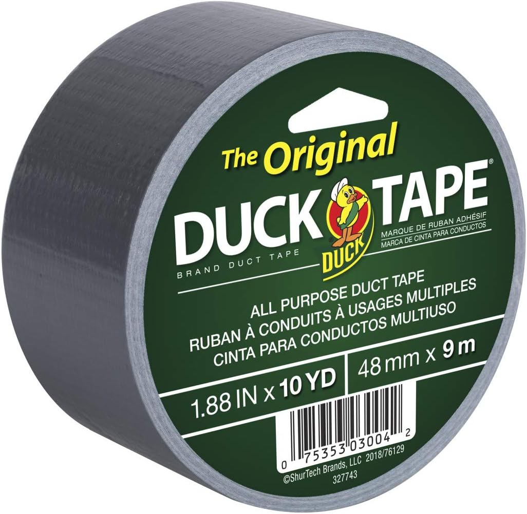 Duck Original Duct Tape 188 Inch x 10 Yard Silver 1-Pack