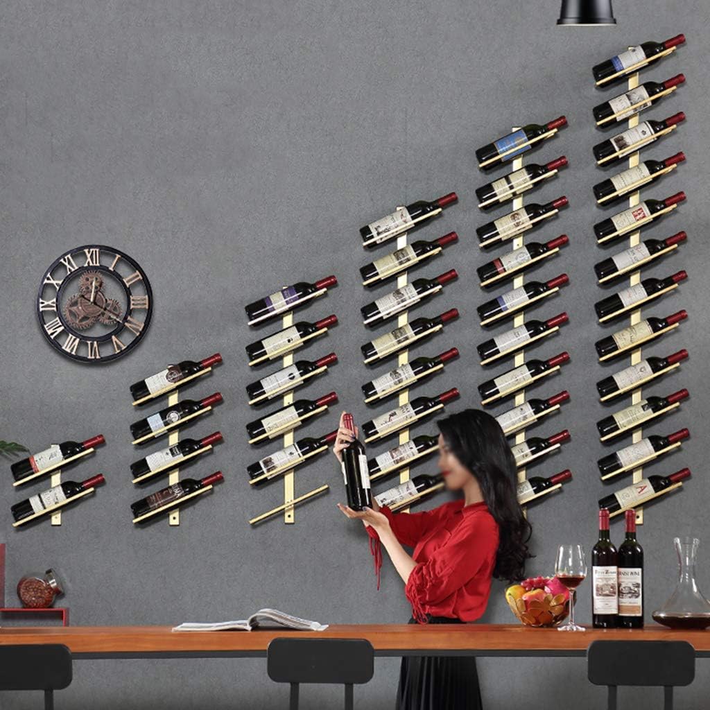Wall Mounted Wine Rack for 6 Bottles