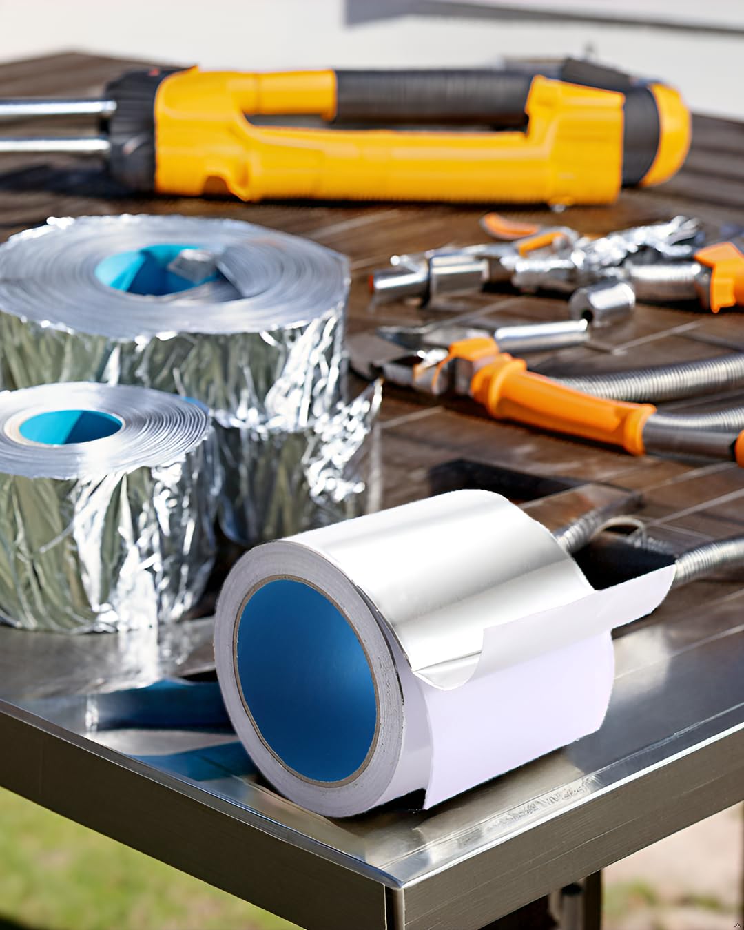 4 Inch x 65 Feet Aluminum Foil Tape for HVAC Repairs