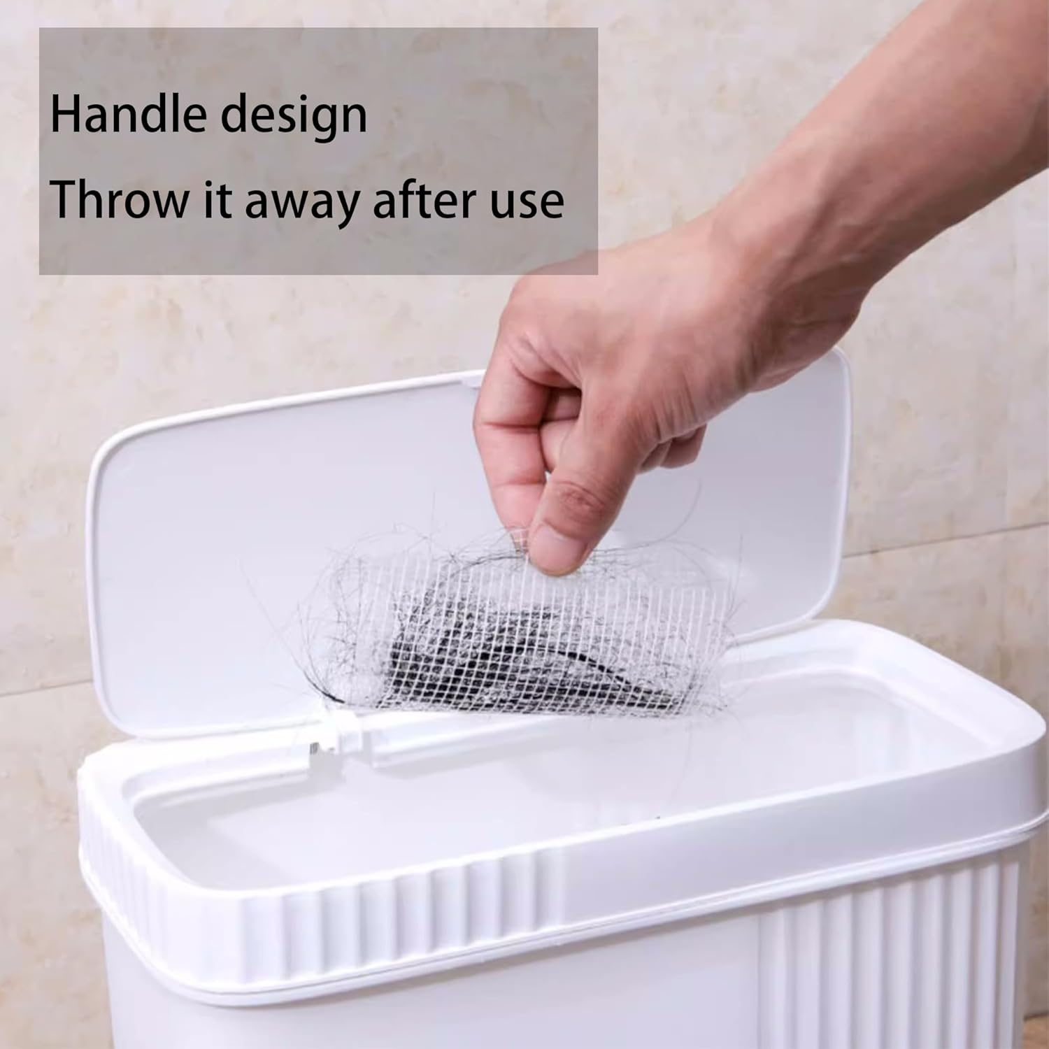 4 Inch 30pcs Round Disposable Shower Drain Hair Catcher Stickers