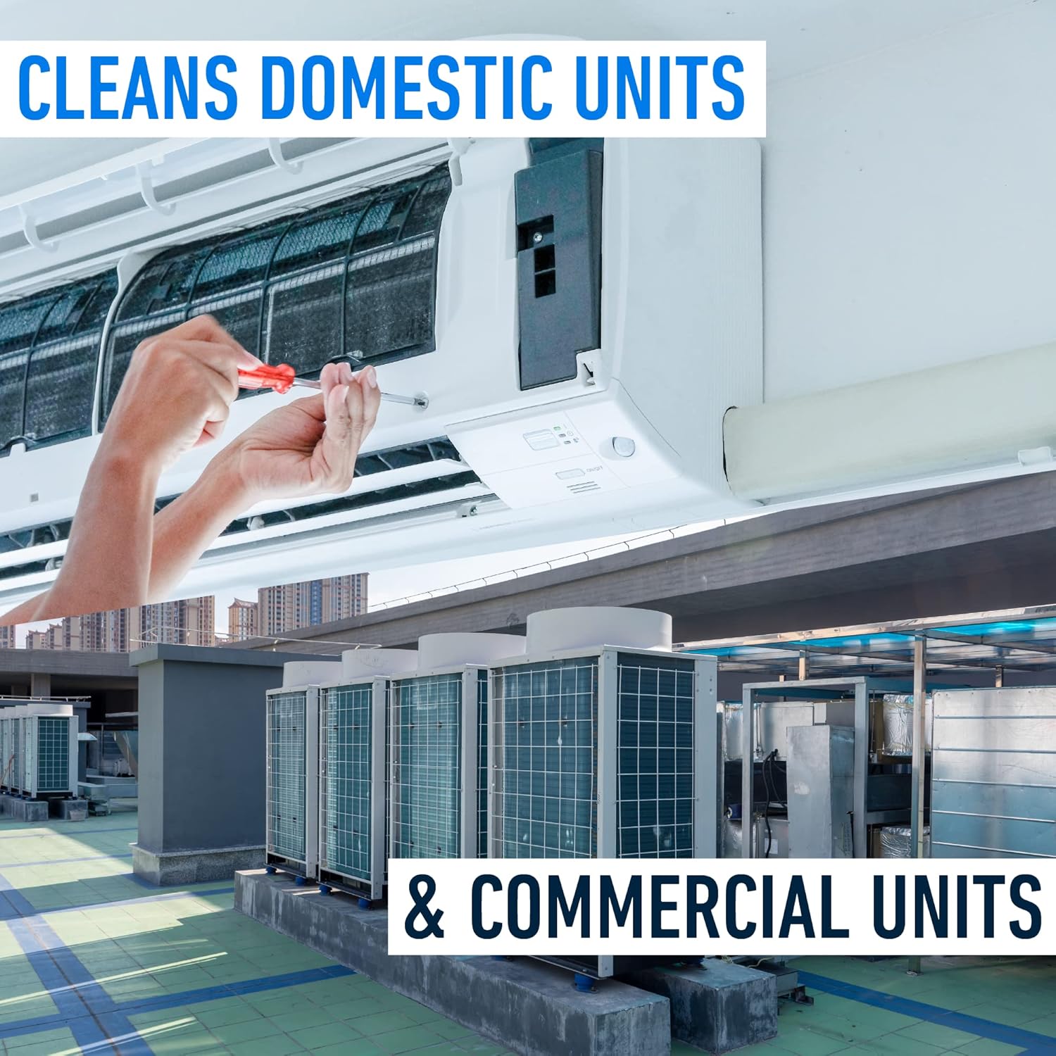 Essential Values Coil Cleaner for AC Unit Gallon 1