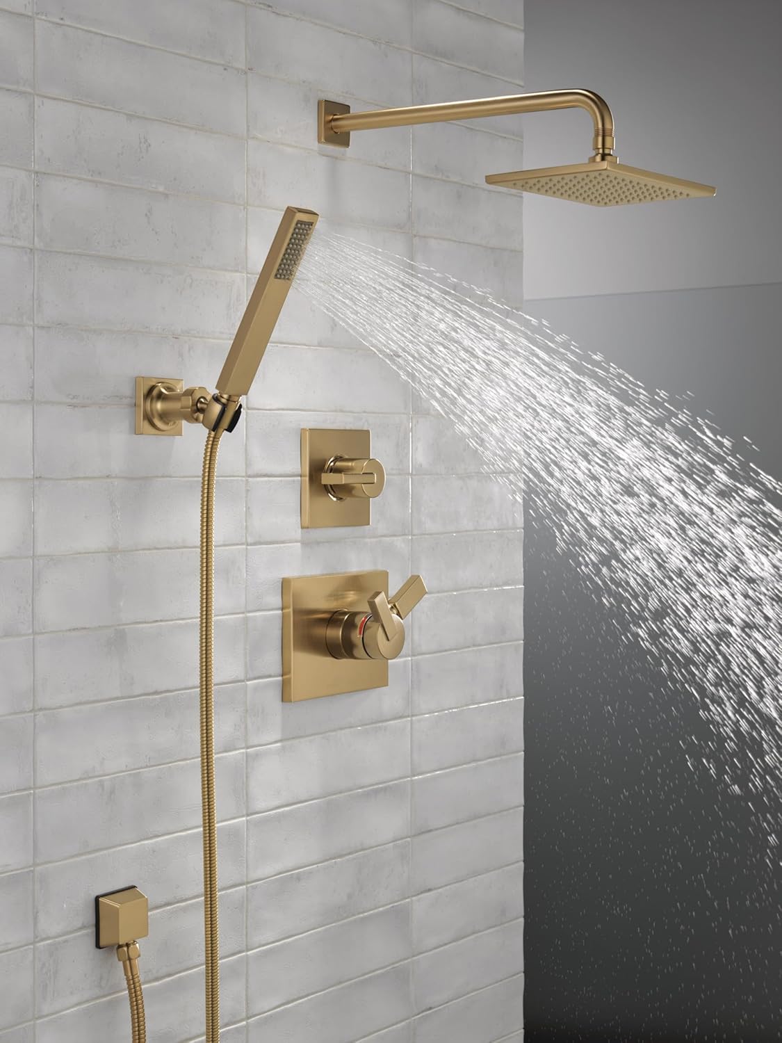 Delta Faucet 55530-CZ Vero Hand Shower with Bracket Champagne Bronze