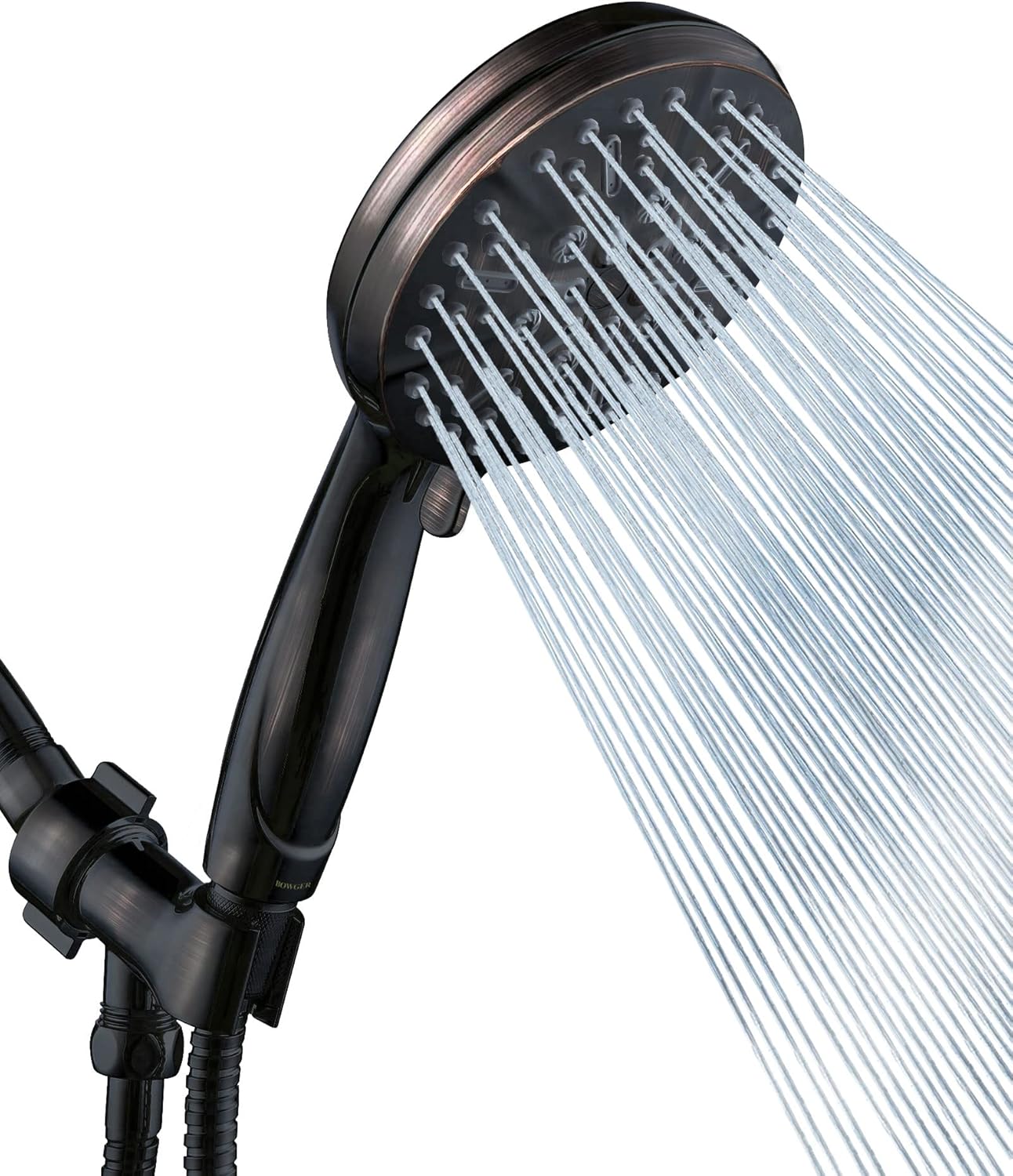 BOWGER High Pressure Handheld Shower Head Set